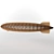 EcoWood LED Zeppelin Light 3D model small image 1