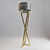 Elegant Floor Lamps - 5 Premium Materials 3D model small image 1
