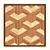 Geometric Wood Art: Fusion Panel 3D model small image 1