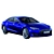 Luxury Electric Sedan: Tesla Model S 3D model small image 1