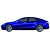 Luxury Electric Sedan: Tesla Model S 3D model small image 3