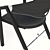 Elegant Silla Spinnacker Chair 3D model small image 2