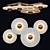 Elegant Median 4 Ceiling Mount 3D model small image 1