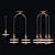 Elegant Median Pendant Lighting 3D model small image 2