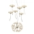 Dazzling Dandelion Chandelier 3D model small image 1