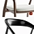 Elegant and Versatile Bernhardt Capri Chair 3D model small image 3