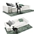 Elegant Airport Set with Poliform 3D model small image 1