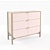 HARTÔ Marius: Three-Drawer Chest in Rose 3D model small image 2