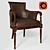 Elegant Ambella Home Charles Desk Chair 3D model small image 1