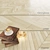 Grand Oak Cheesecake: Textured Wood Flooring 3D model small image 1