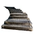 Stone & Wood Landscape Stairs 3D model small image 1