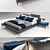 Adjustable Comfort: Vela Bed 3D model small image 3