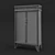 Elegant Qing Dynasty Cabinet 3D model small image 2