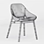 Elegant ENNE Grace Chair 3D model small image 3