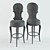 Colombostile 4790SGB Opera Stools 3D model small image 3