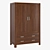 Elegant Lyon Cabinets: Organize in Style 3D model small image 2