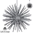 Vintage Sputnik Glass Chandelier 3D model small image 3