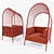 Felix Armchair: Minimalistic Elegance 3D model small image 1