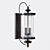 Elegant Palmer Wall Lantern 3D model small image 1