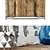 Dialma Brown Sideboard: Reclaimed Wood, Natural Finish 3D model small image 2