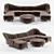 Luxury Comfort: Visionnaire Berkano Sofa 3D model small image 1