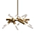 Elegant Astral Agnes 12-Light Chandelier 3D model small image 1