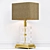 Elegant Umbria Table Lamp 3D model small image 1