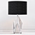 Elegant Setai Table Lamp 3D model small image 1