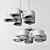 Mambo Carousel Pendant Chandelier 3D model small image 2