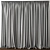 Elegant Detailed Curtain Model 3D model small image 3