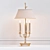 Elegant Deauville Table Lamp 3D model small image 1