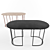 Elegant Gaia Coffee Table 3D model small image 1
