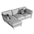 Elegant Comfort: Sits Nova 3D model small image 3