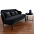 Modern Minotti Leslie Sofa Set 3D model small image 1