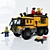 LEGO City Jungle Mobile Lab 3D model small image 1