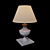 Lucide Robin 71536: Stylish Table Lamp with Brown and Gray Finish 3D model small image 2