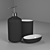 Eco-Friendly Bathroom Set 3D model small image 1