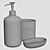 Eco-Friendly Bathroom Set 3D model small image 2