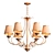Elegant Crystal Chandelier 3D model small image 1