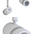 Sleek Corona Track Light - HL835L 3D model small image 3