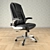 ErgoMesh Office Chair 3D model small image 2