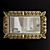 Modern Carved Frame Mirror 3D model small image 1