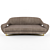 Gotham Gumi Sofa: Sleek and Chic Comfort 3D model small image 1