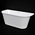 Esse Sokotra Bathtub: Luxury in Every Dimension 3D model small image 1