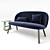 ACE Sofa: Modern and Stylish Comfort 3D model small image 1