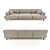 Elegant Tribeca Poliform Sofa 3D model small image 1