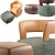 Bebop: Sophisticated Comfort with Durlet 3D model small image 2