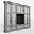 Classic TV Shelf Wardrobe 3D model small image 1