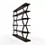 Modern Minimalist Cut Shelf 3D model small image 3