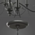 Modern Rustic Chic: Graham Chandelier 3D model small image 2